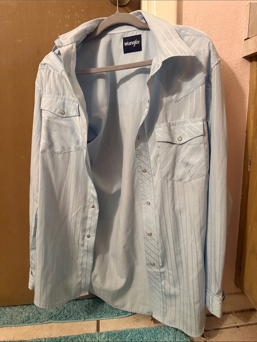 Classic White Men’s Western Snap Shirt